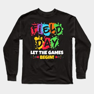 Vibes  For Teacher Kids  2024 Long Sleeve T-Shirt